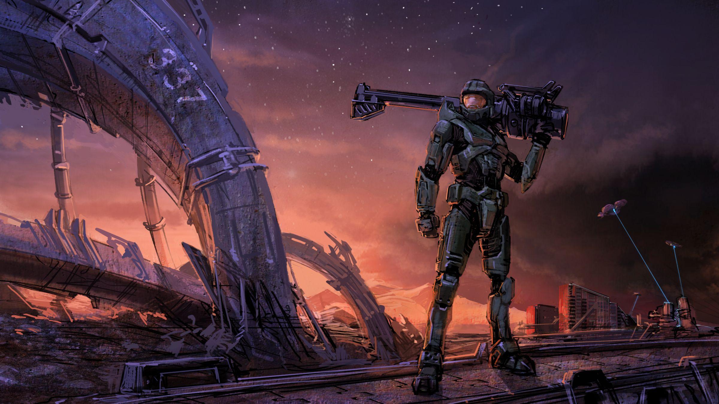Halo Scenery Wallpapers - Top Free Halo Scenery Backgrounds ...