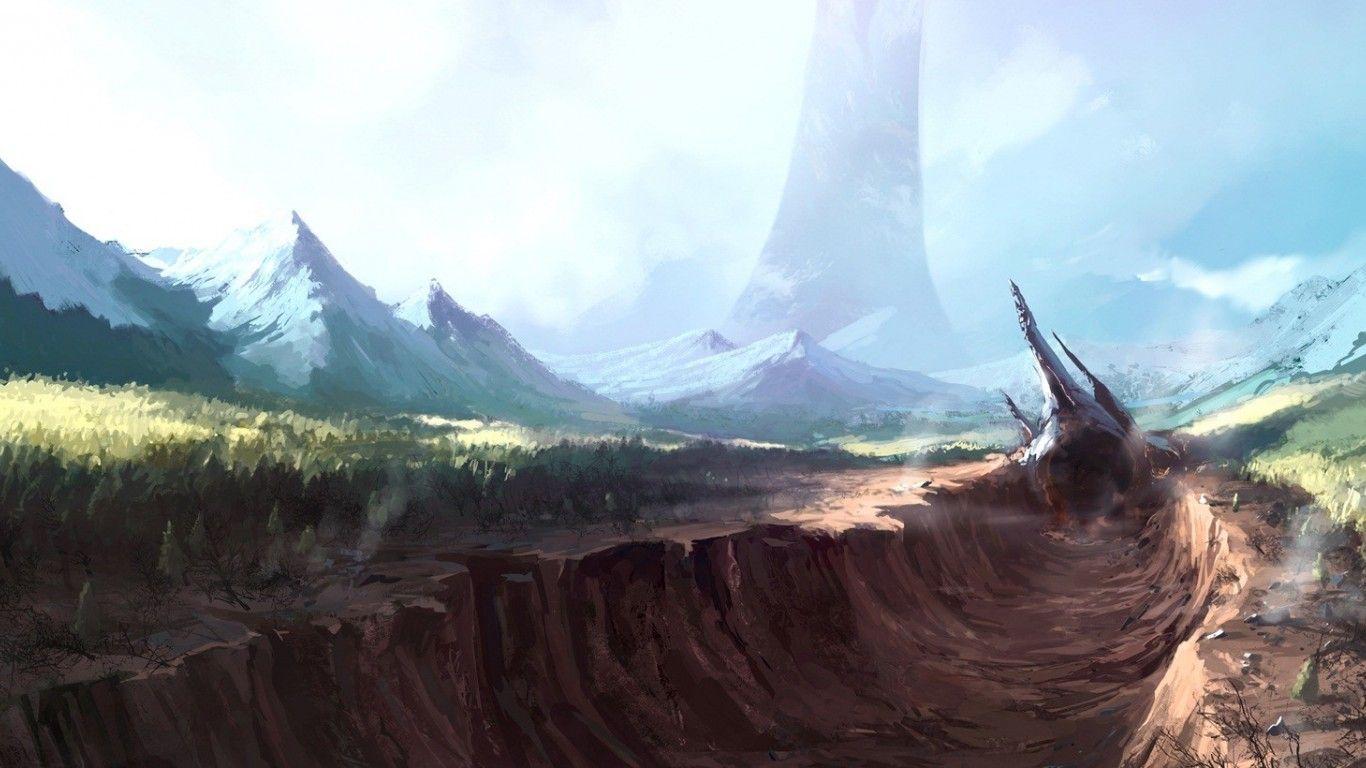 Halo Scenery Wallpapers - Top Free Halo Scenery Backgrounds