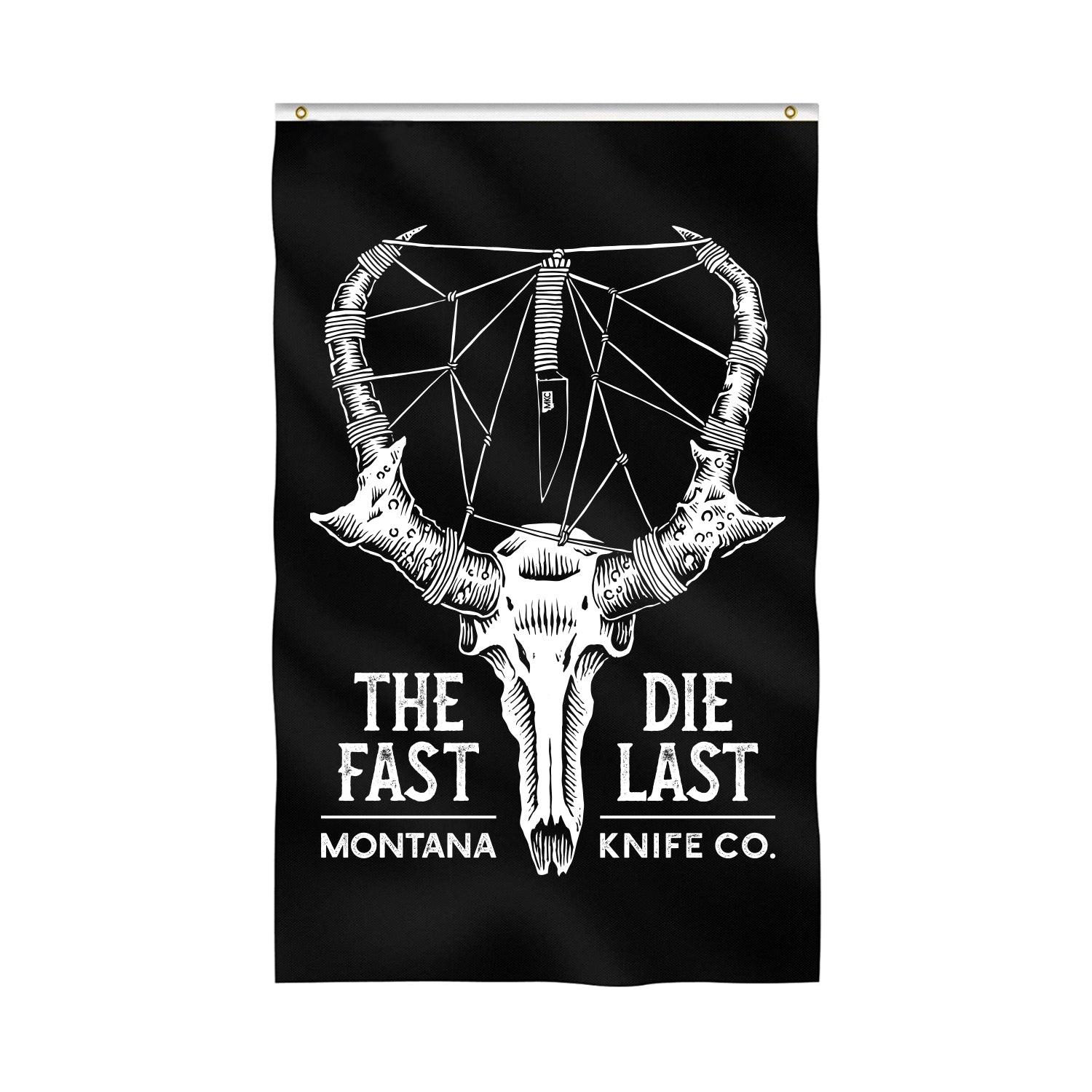 1500x1500 MKC SPEEDGOAT THE FAST DIE LAST FLAG'x5' Knife Company