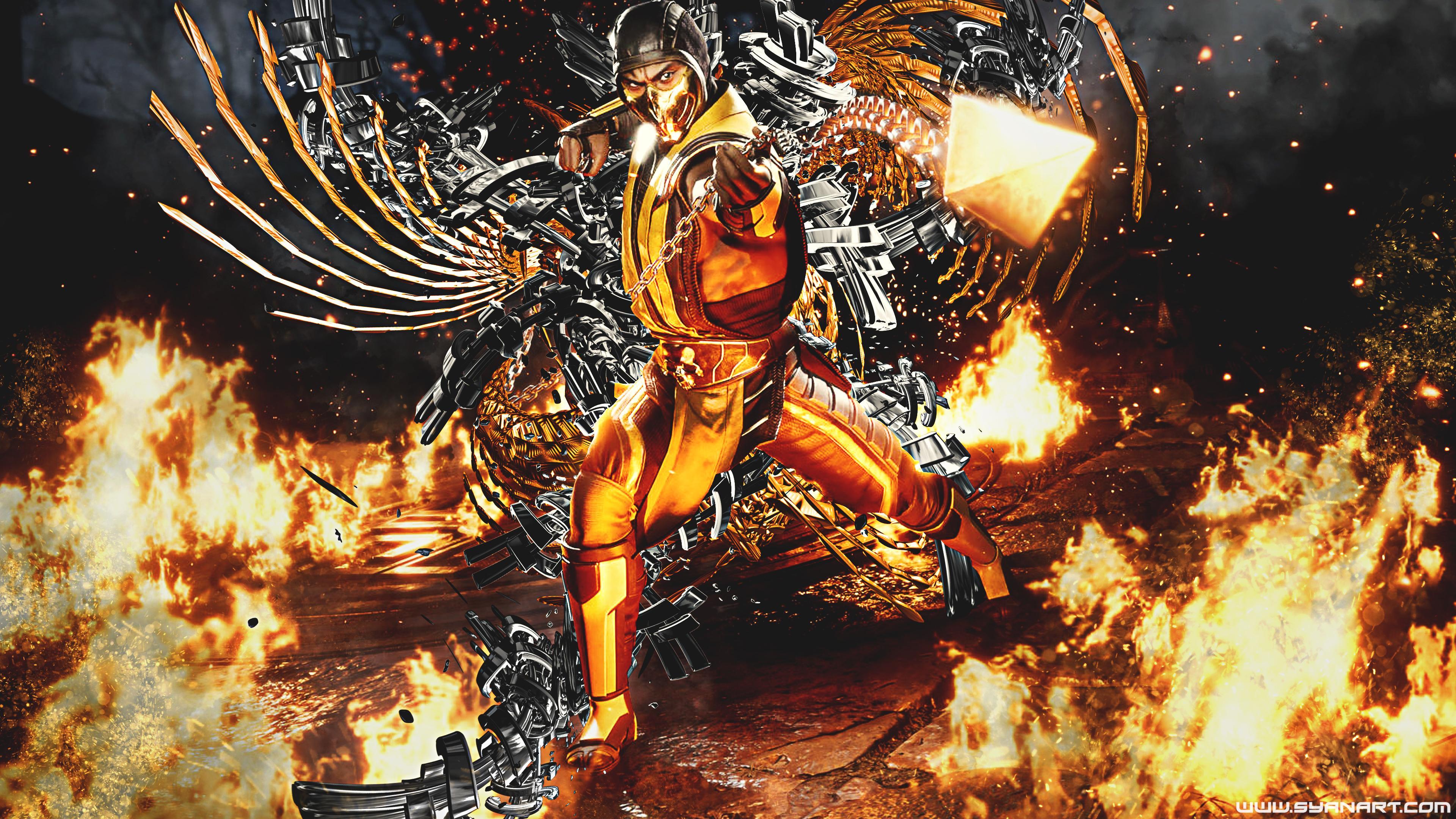 3840x2160 Scorpion Wallpaper