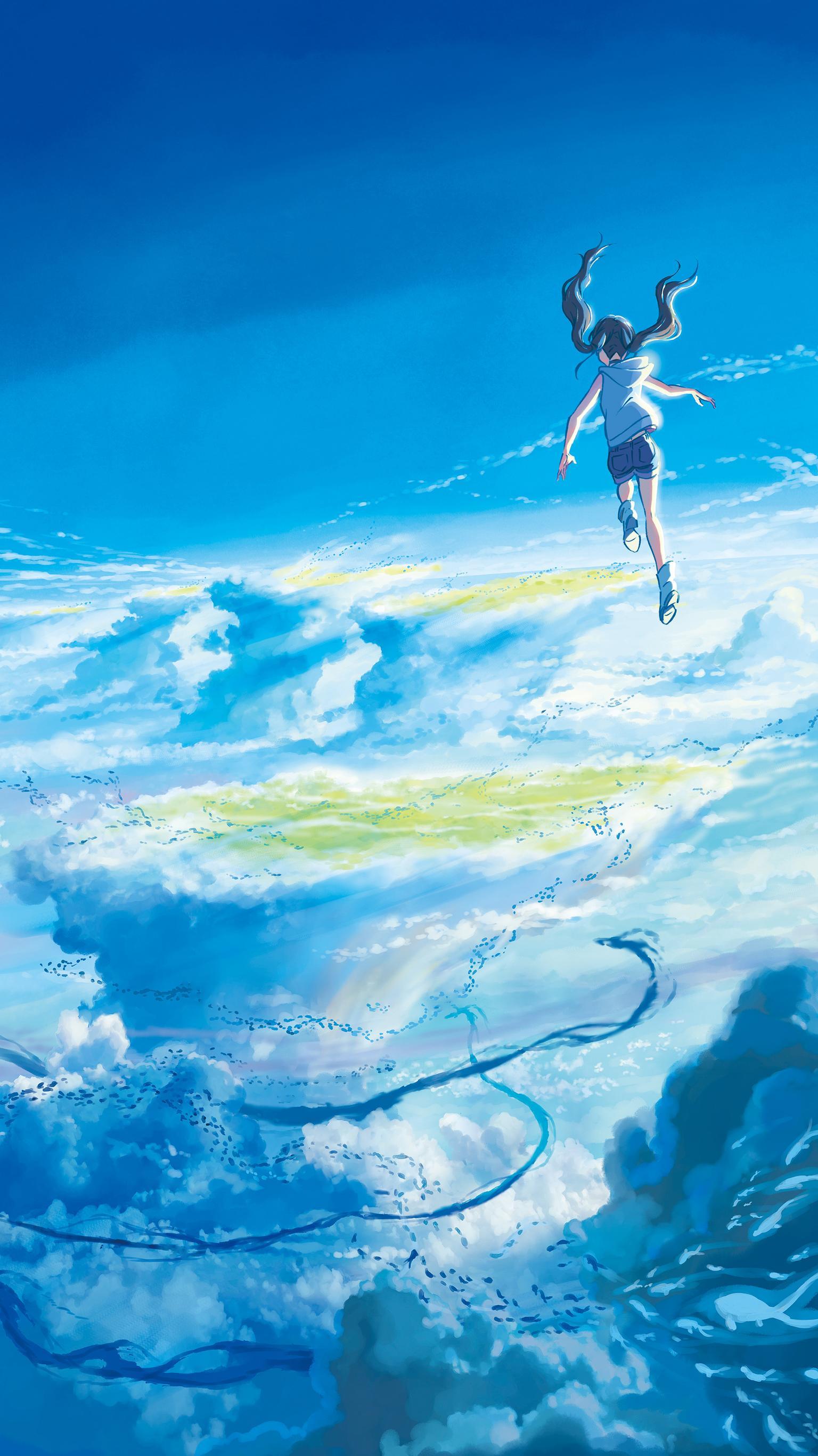 1536x2732 Weathering With You Wallpaper