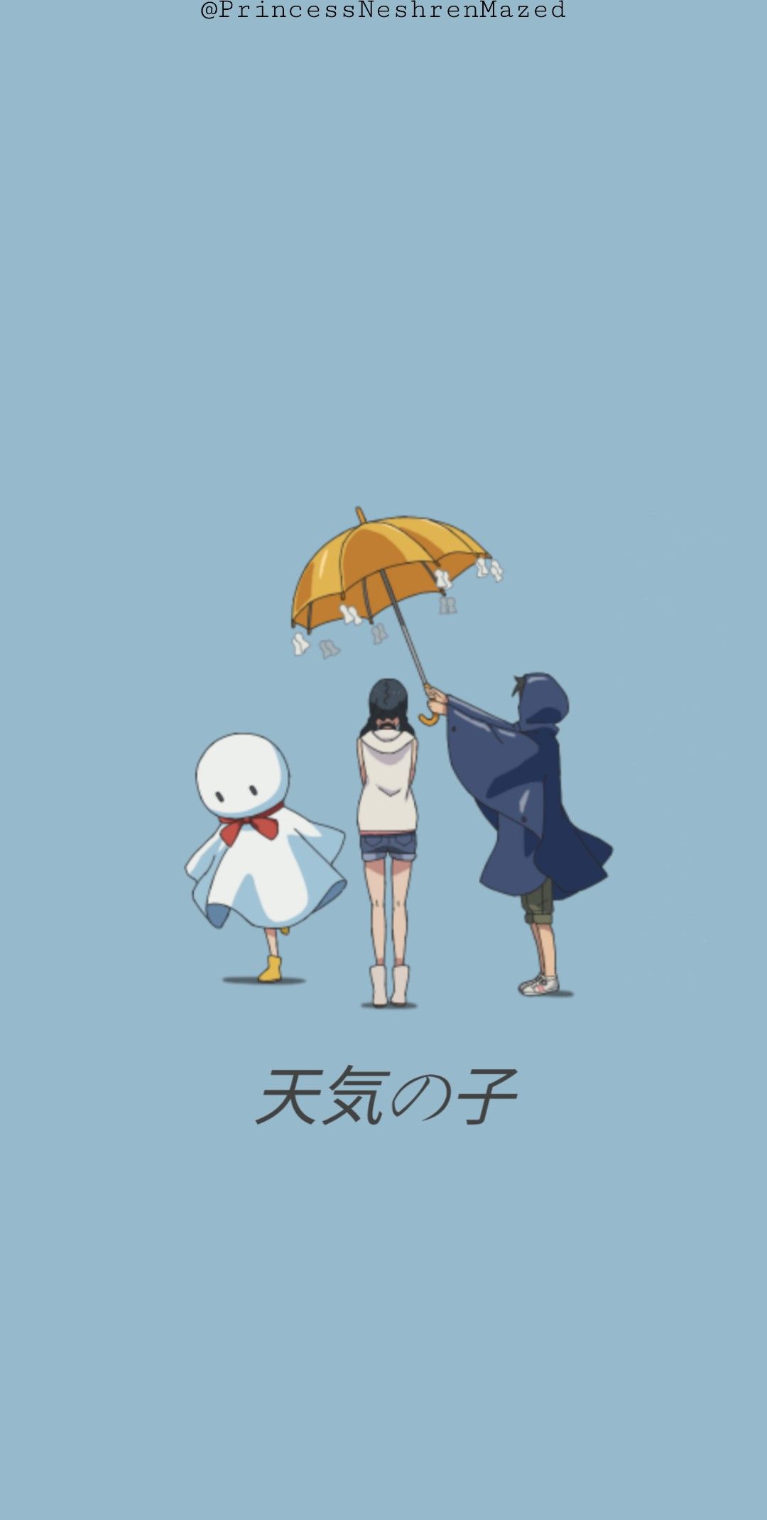 1080x2141 Weathering with You (Japanese: 天気の子)