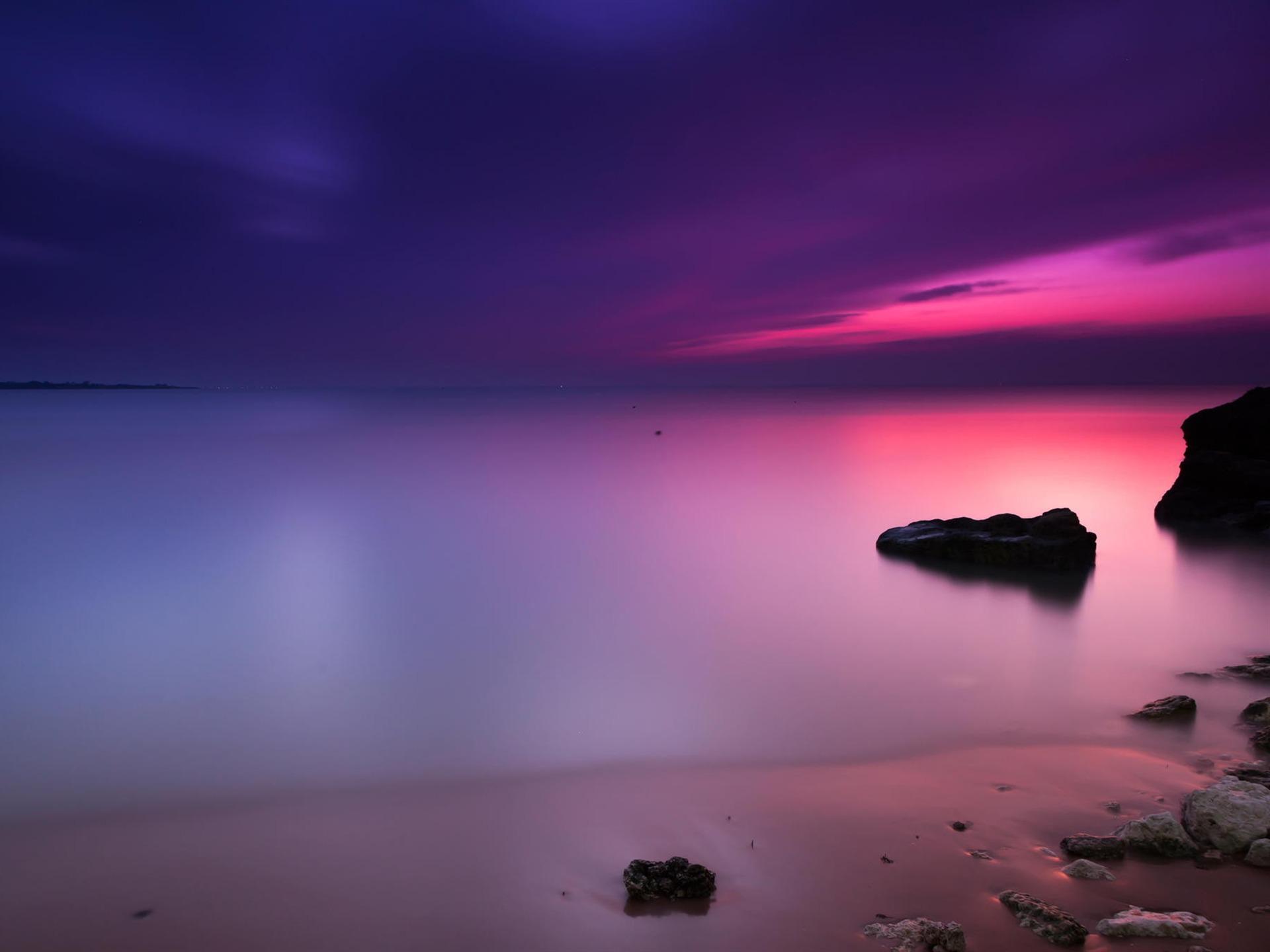 Purple Beach Desktop Wallpapers - Top Free Purple Beach Desktop 