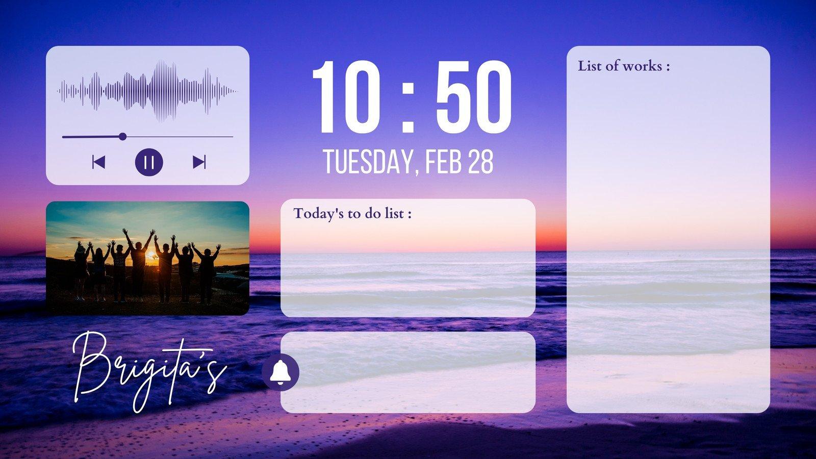1600x900 and customizable beach desktop wallpaper templates