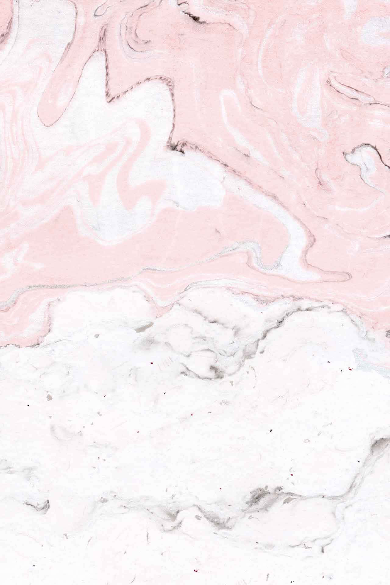 1280x1920 Download Pink And White Aesthetic Marble Wallpaper