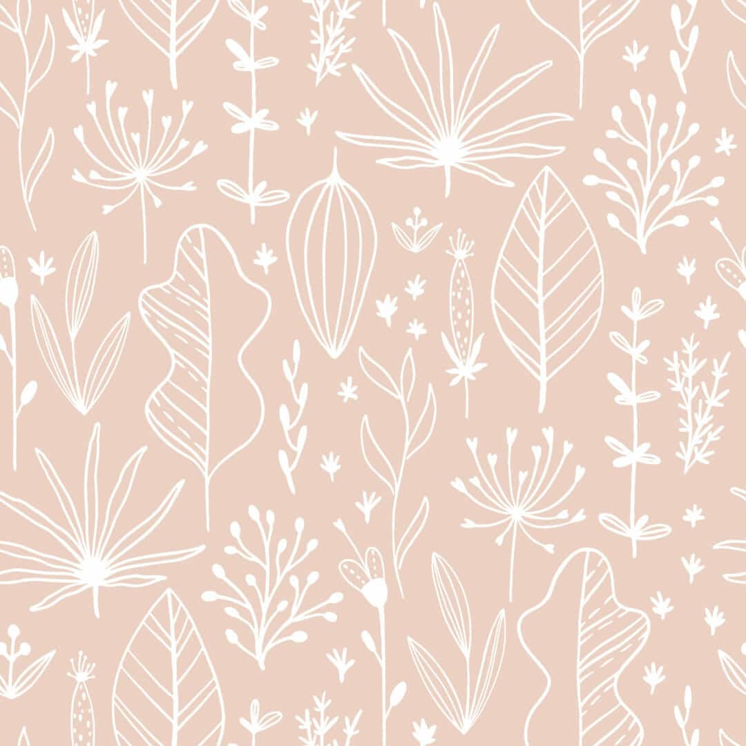 1080x1080 Pink Boho Wallpaper And Stick Or Non Pasted