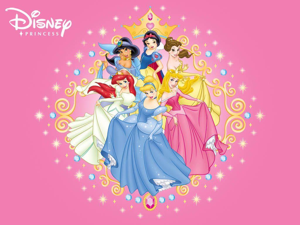 1024x768 Princesas DISNEY Wallpaper