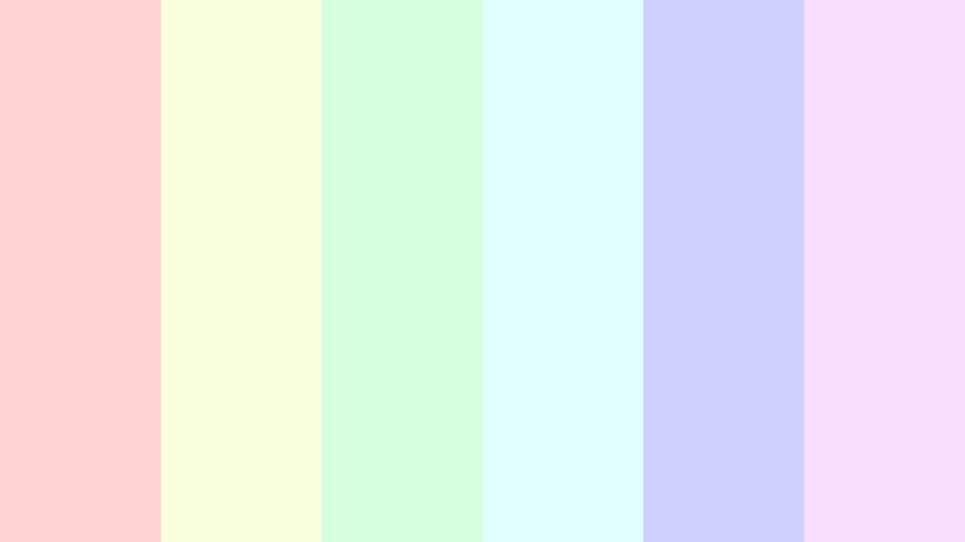 1920x1080 Download Pastel Rainbow Color Scheme Wallpaper