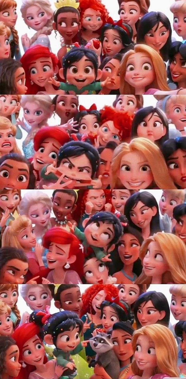 630x1280 Disney princess wallpaper