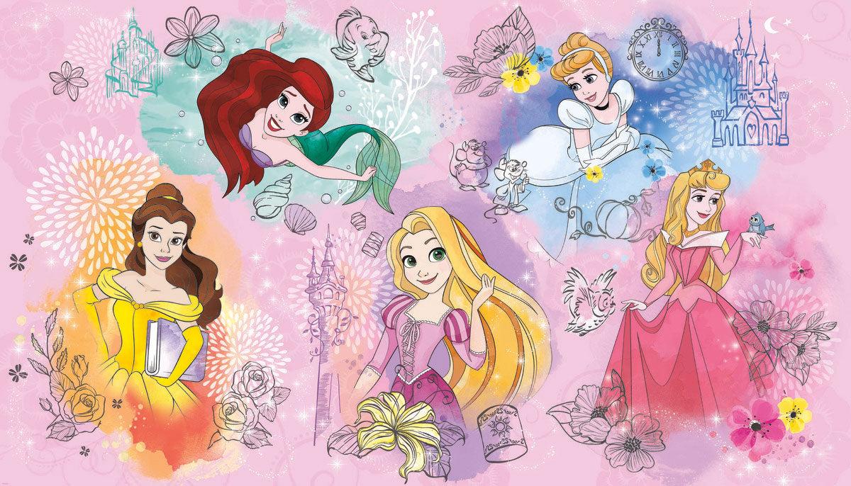 1200x686 Disney Princess Peel & Stick Wall Mural