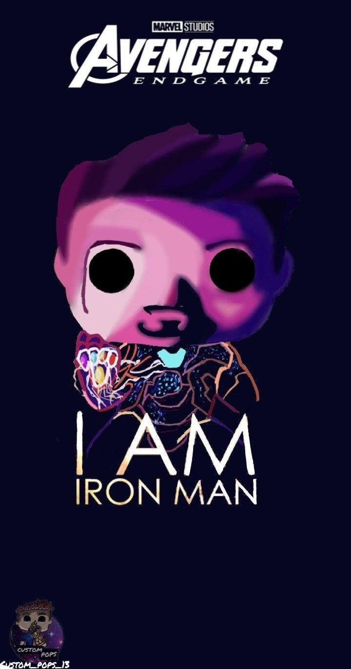 720x1372 funko pop wallpaper I am Iron Man. Arte de deadpool, Fotos de marvel, Dibujos