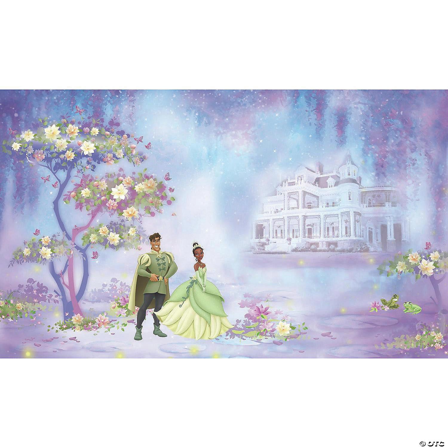1500x1500 Princess & Frog Prepasted Wallpaper Mural
