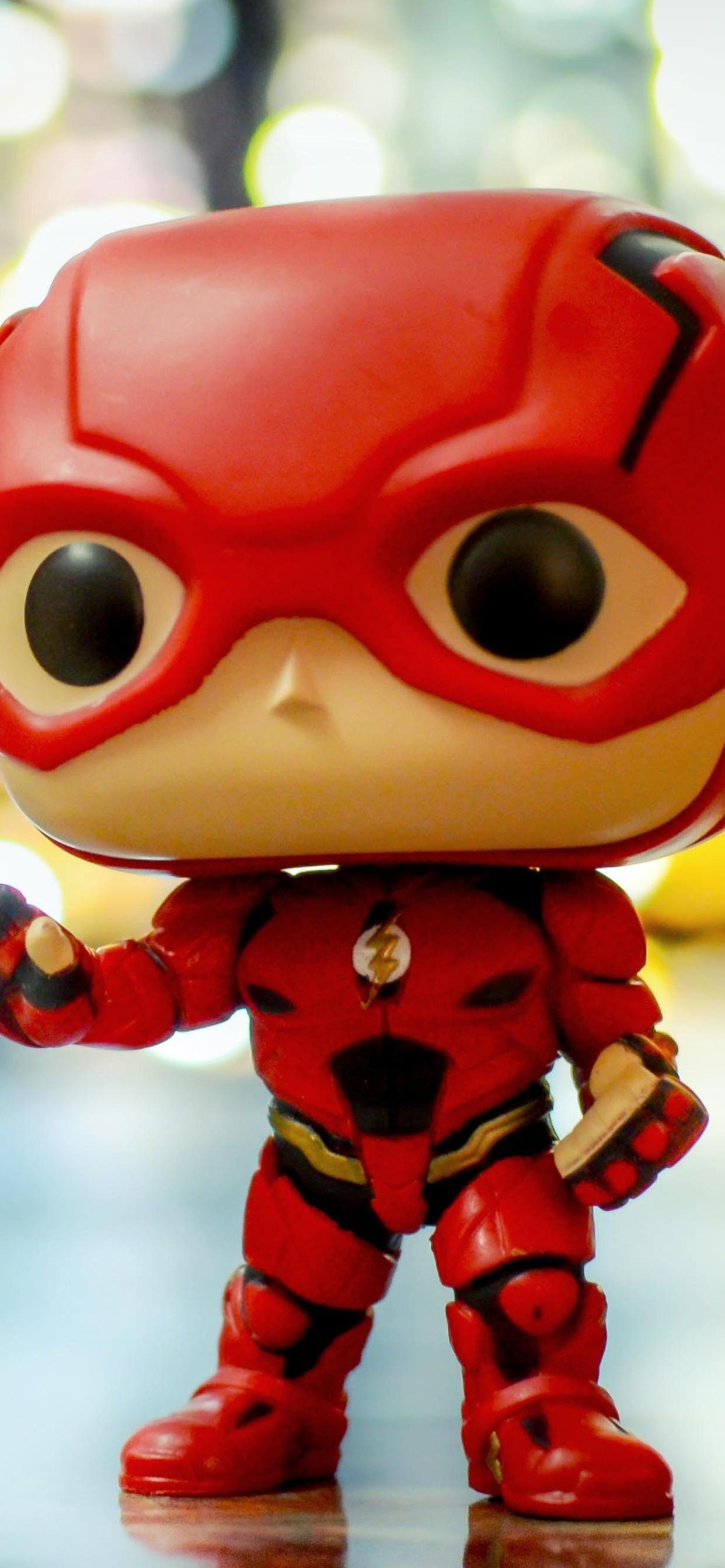 1242x2688 Justice League Flash Funko Pop iPhone XS MAX HD 4k Wallpaper, Image, Background, Photo and Picture