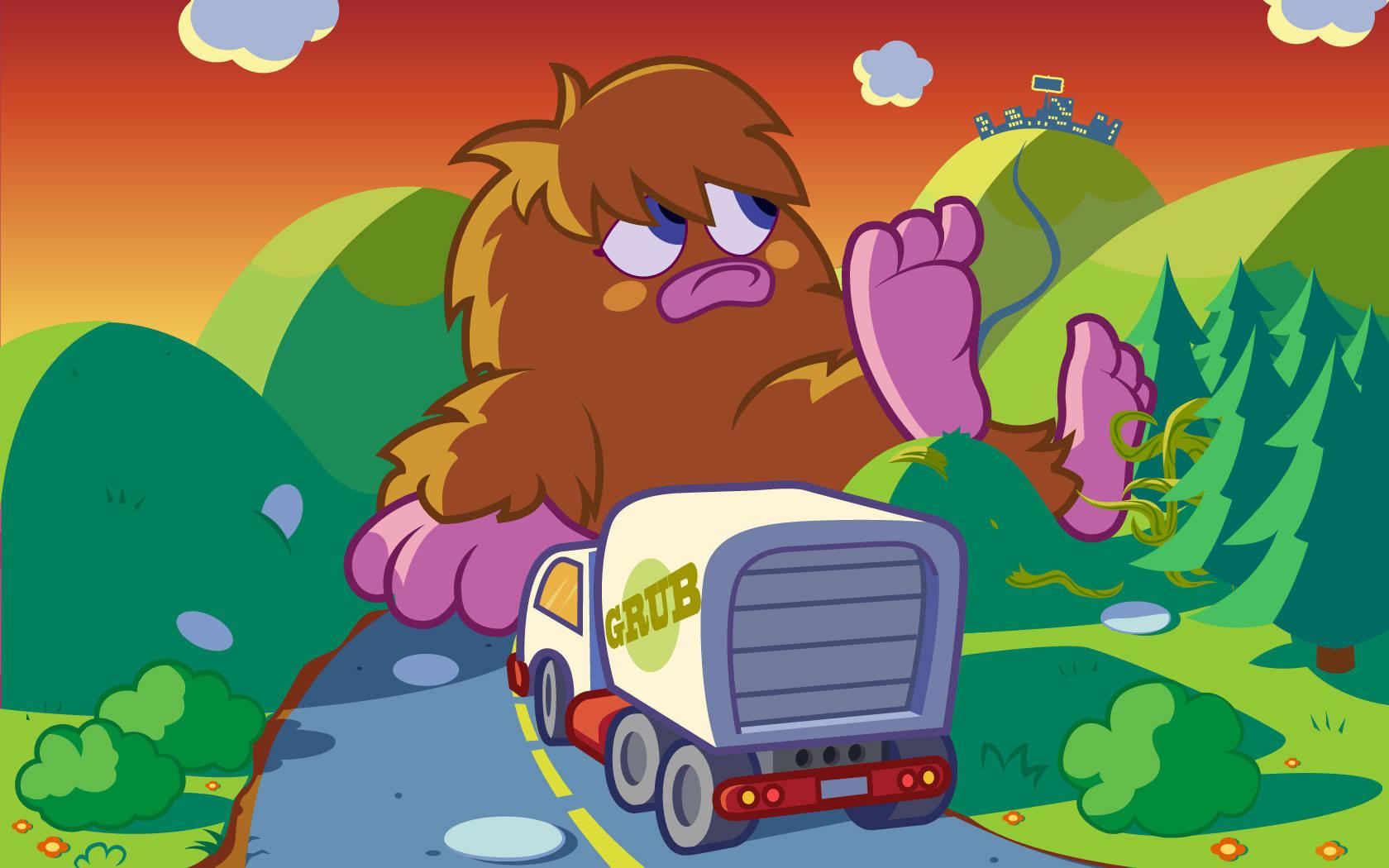 1680x1050 Download Furi Lying Down Moshi Monsters Wallpaper