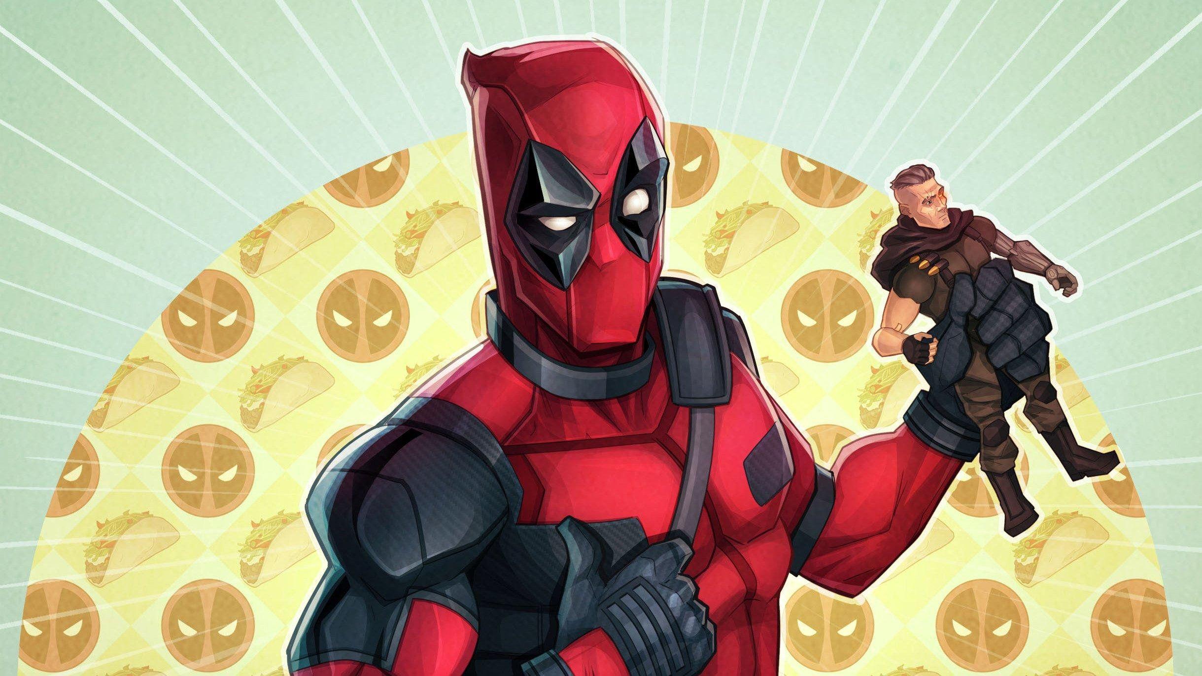 2439x1372 Deadpool Comics Wallpaper for Phone and HD Desktop Background