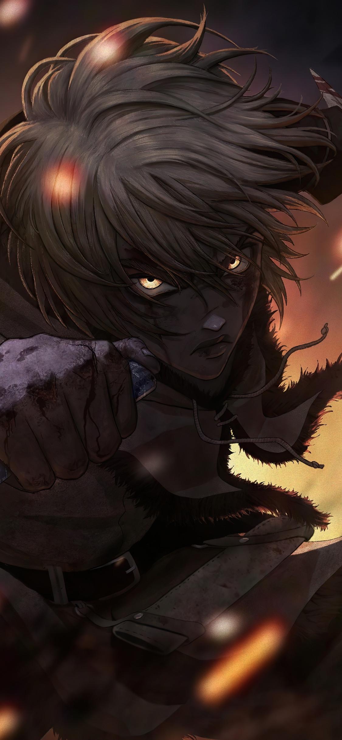 1125x2436 Thorfinn From Vinland Saga 5k iPhone XS, iPhone iPhone X HD 4k Wallpaper, Image, Background, Photo and Picture