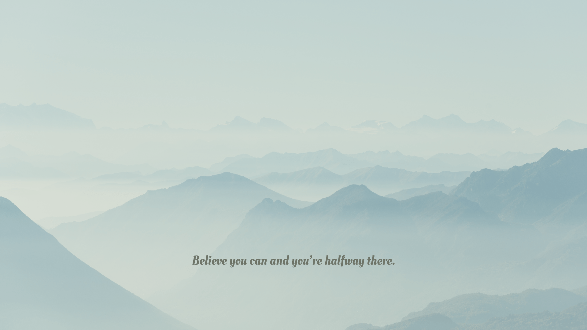 1920x1080 Sage Green Aesthetic Wallpaper Background (FREE)