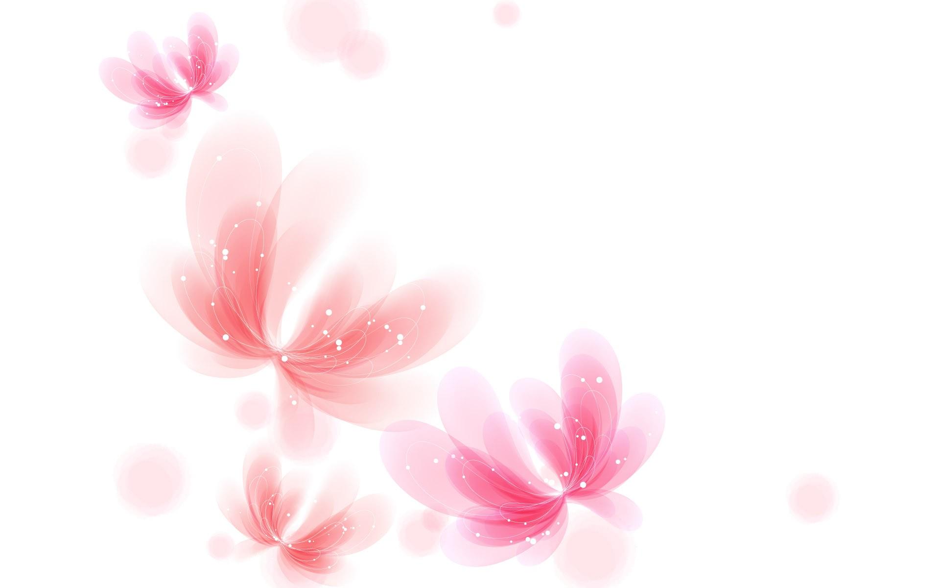 1920x1200 Pink And White Background
