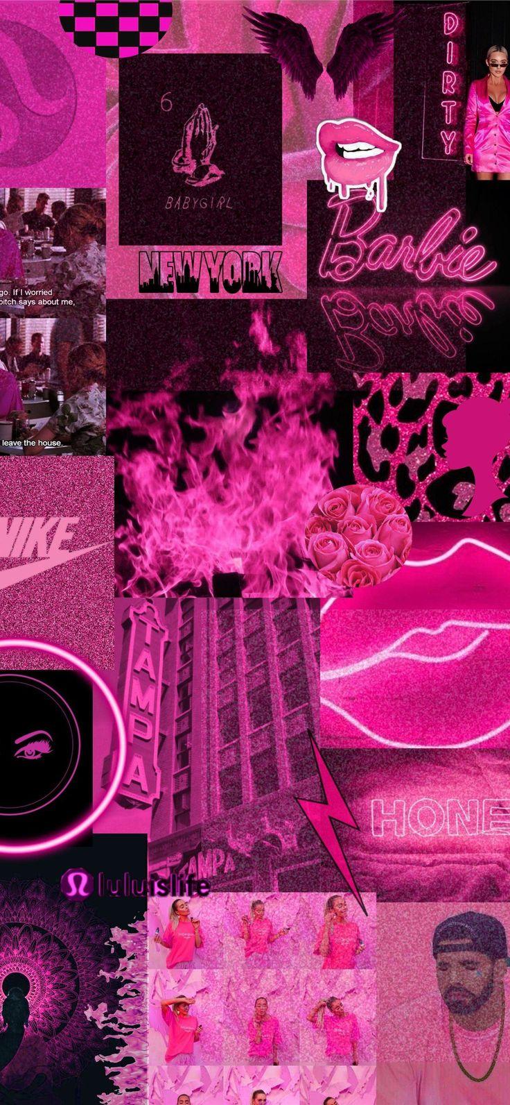 736x1592 Hot Pink And White Aesthetic top #aesthetic. Des trucs, Carte de bus, Carte