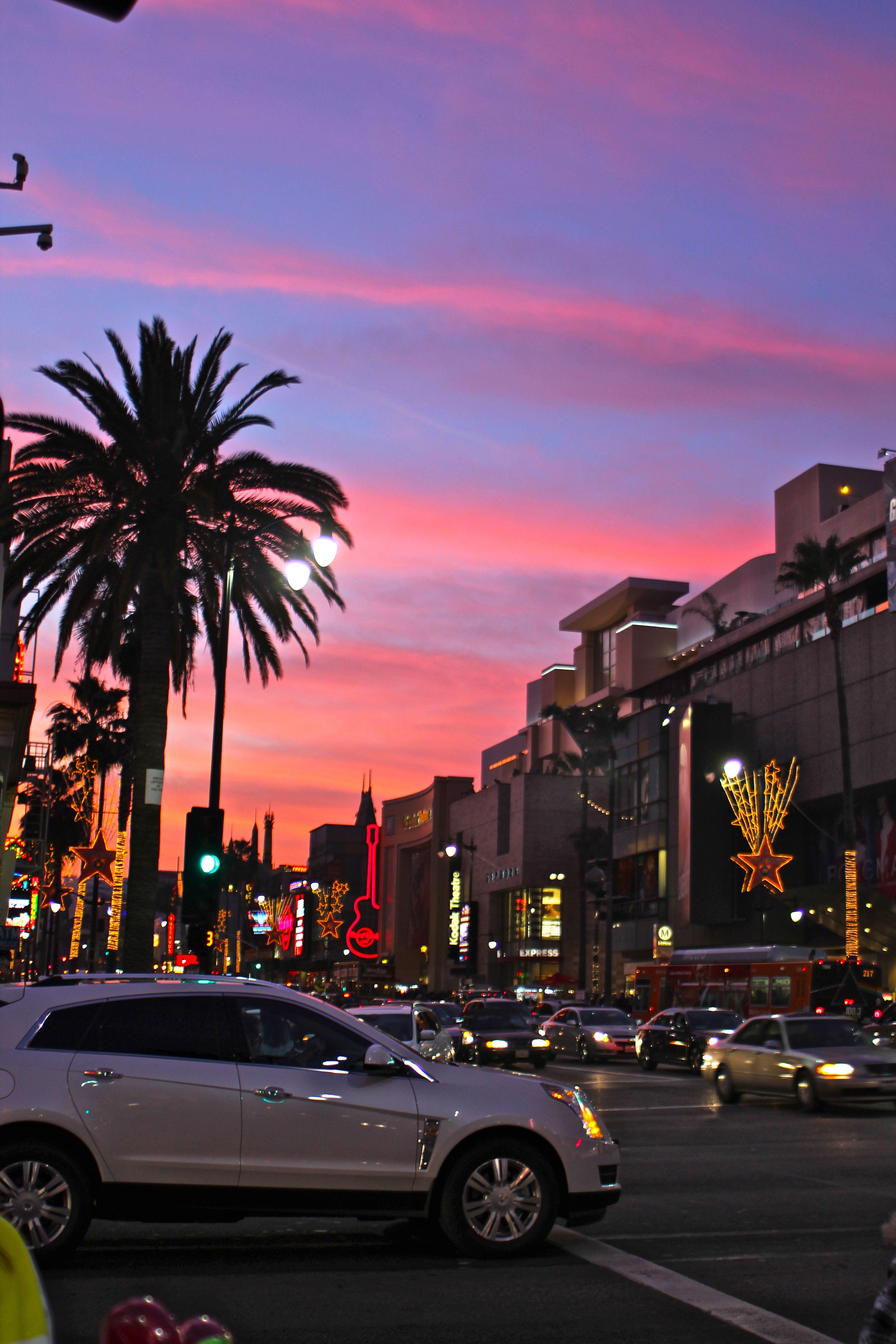 3456x5184 Hollywood Boulevard. Sky aesthetic, City aesthetic, Picture collage wall