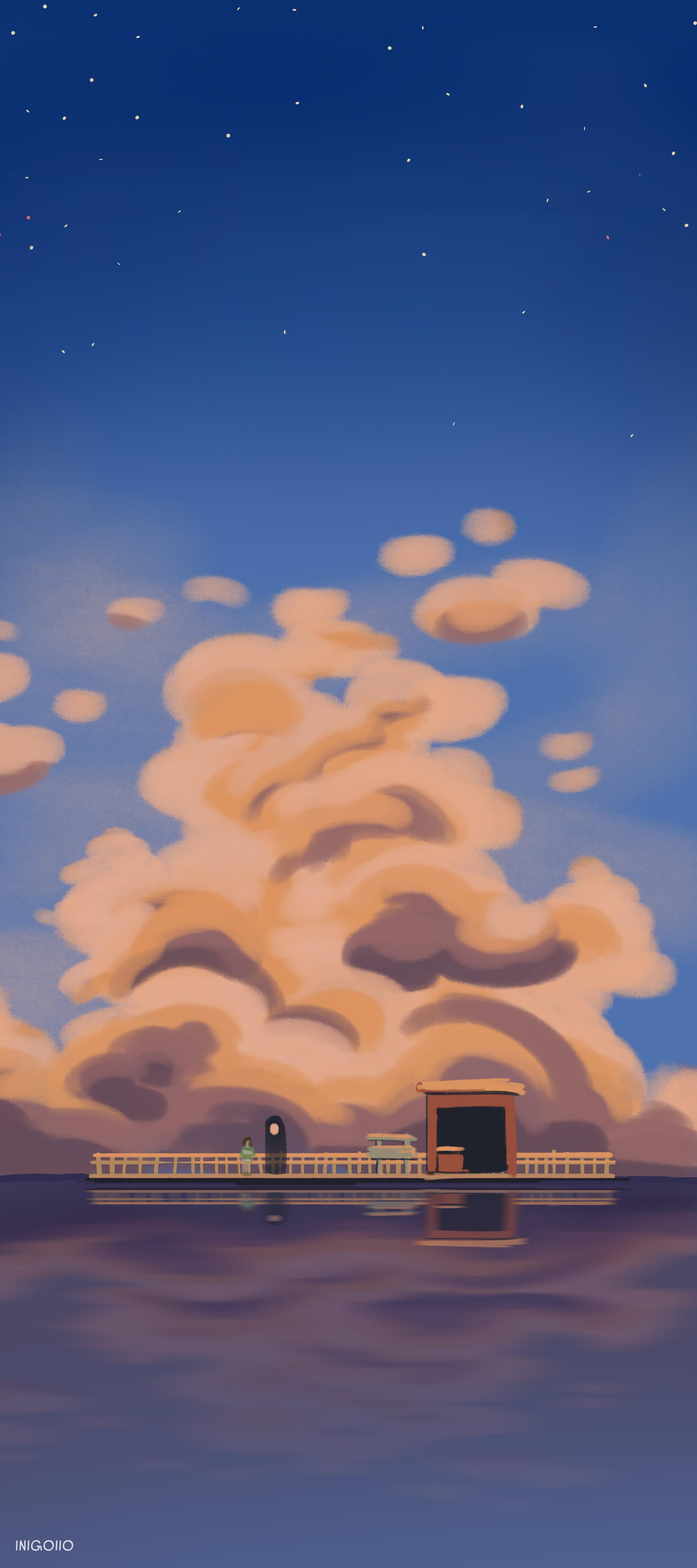 2700x6075 Spirited Away wallpaper I want to share with you :)