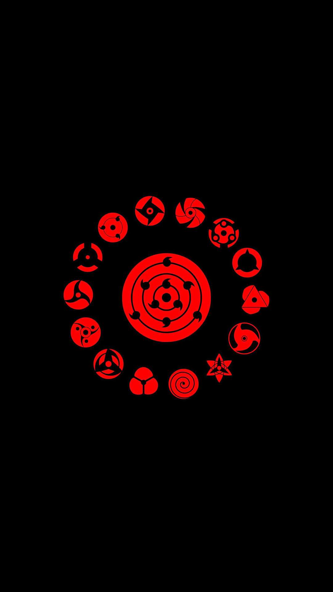 1080x1920 Sharingan Wallpaper for iPhone and Android