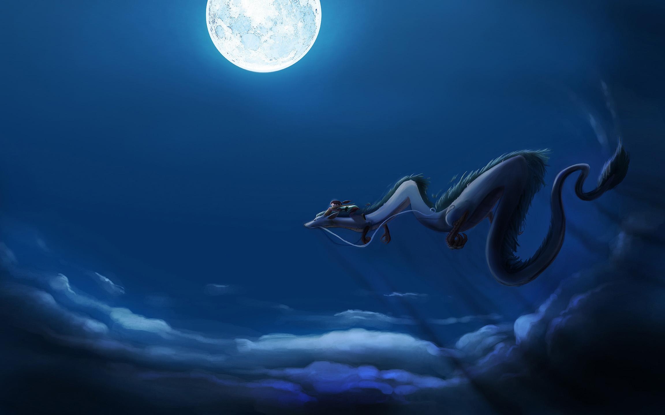 2304x1440 Spirited Away Background