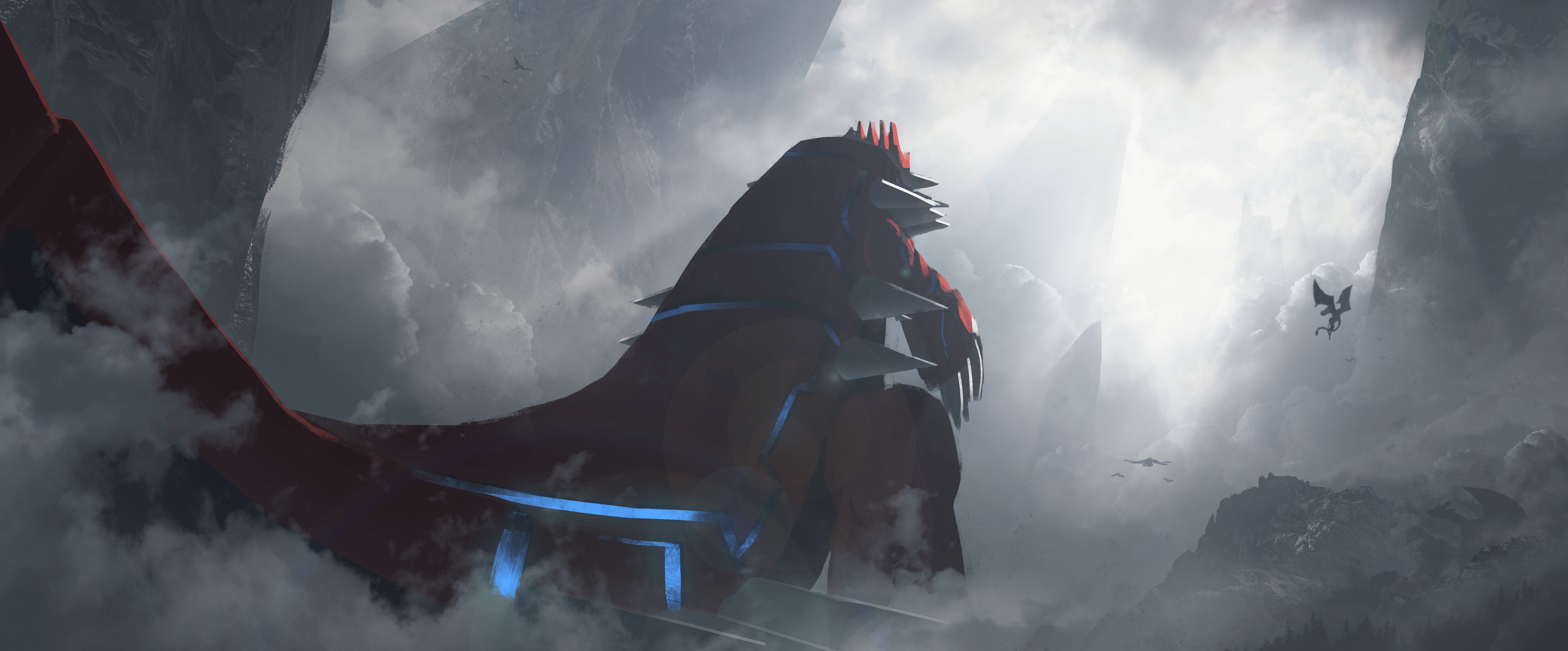 6000x2492 Groudon (Pokémon) HD Wallpaper and Background