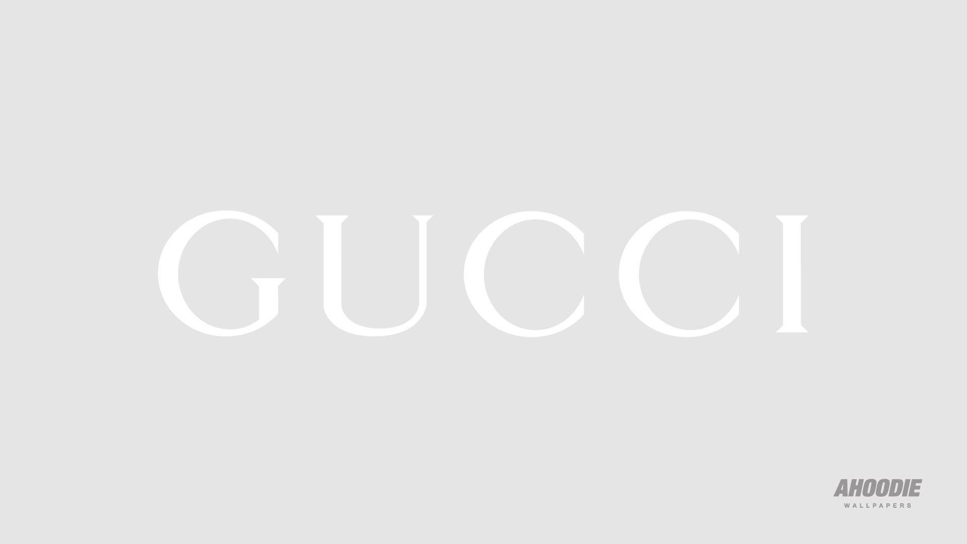 gucci logo white