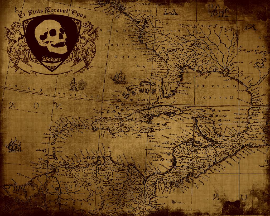 1024x819 Pirate Treasure Wallpaper
