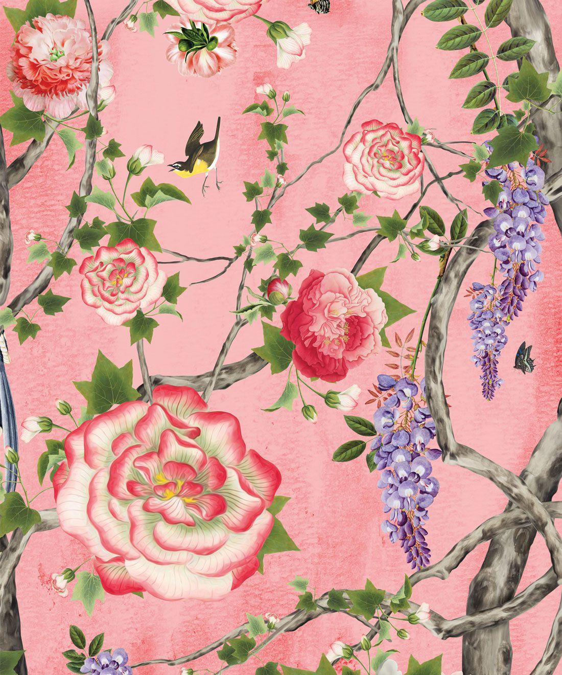 1100x1320 Empress Wallpaper • Chinoiserie Floral Wallpaper
