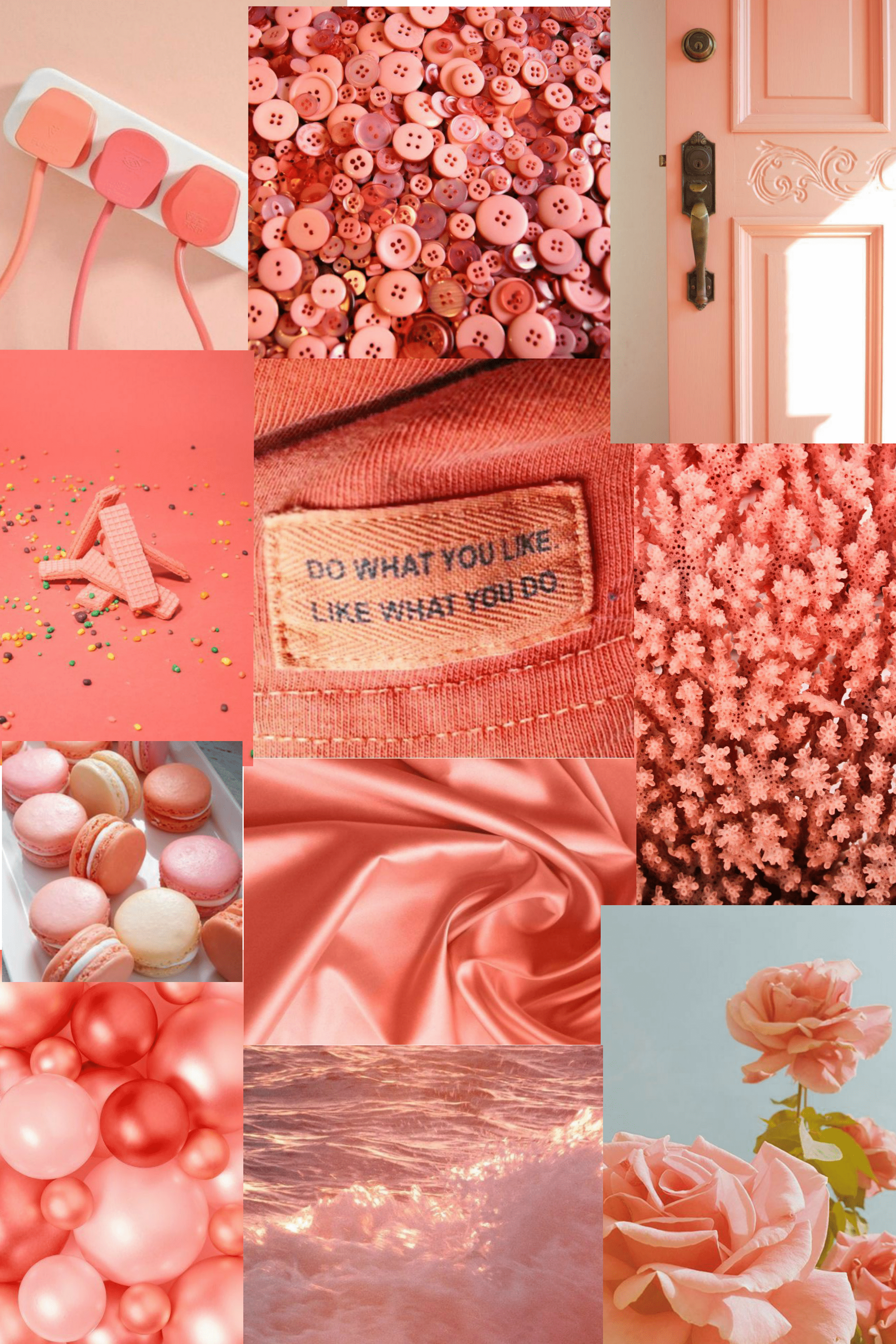 2309x3464 Coral Aesthetic Wallpaper. Peach wallpaper, Pink astethic wallpaper, Peach aesthetic