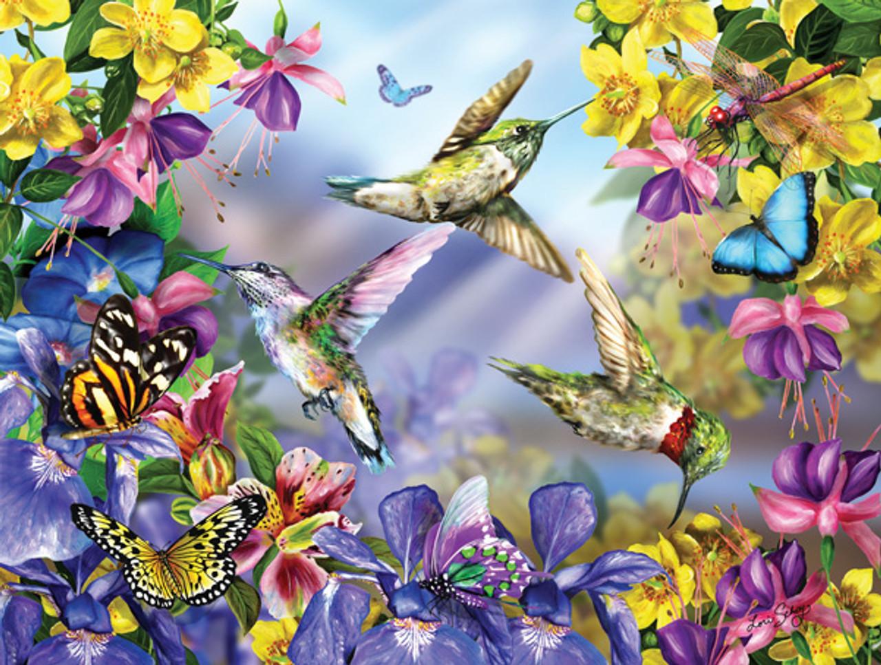 1280x967 Sunsout Butterflies & Hummingbirds Jigsaw Puzzle