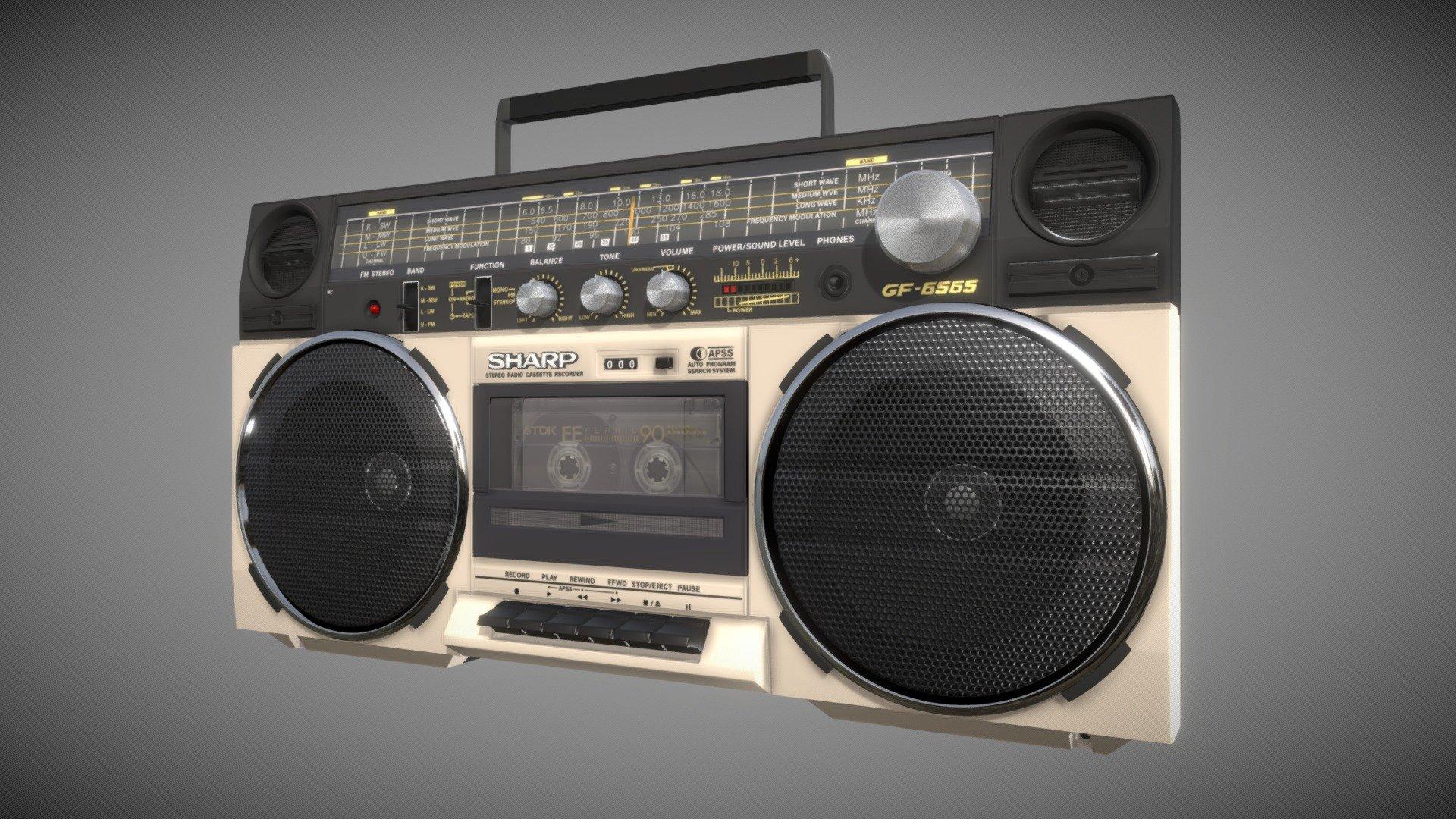 1920x1080 Retro Boom Box Ghetto Blaster