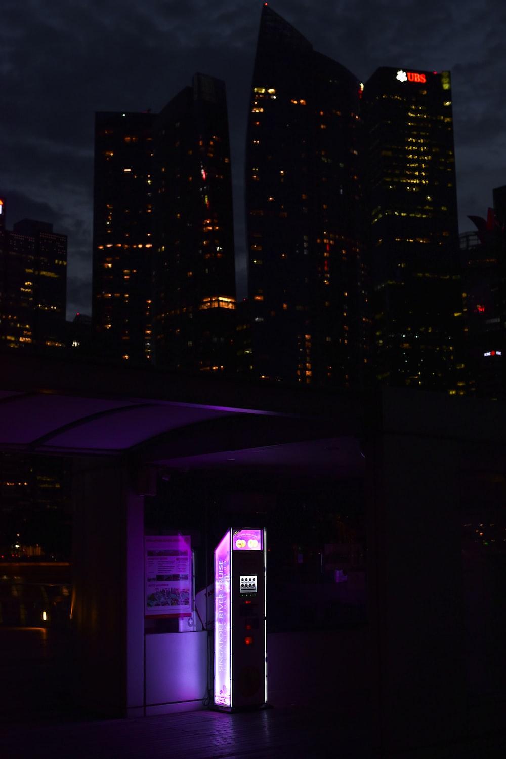 1000x1498 high rise building during night time photo