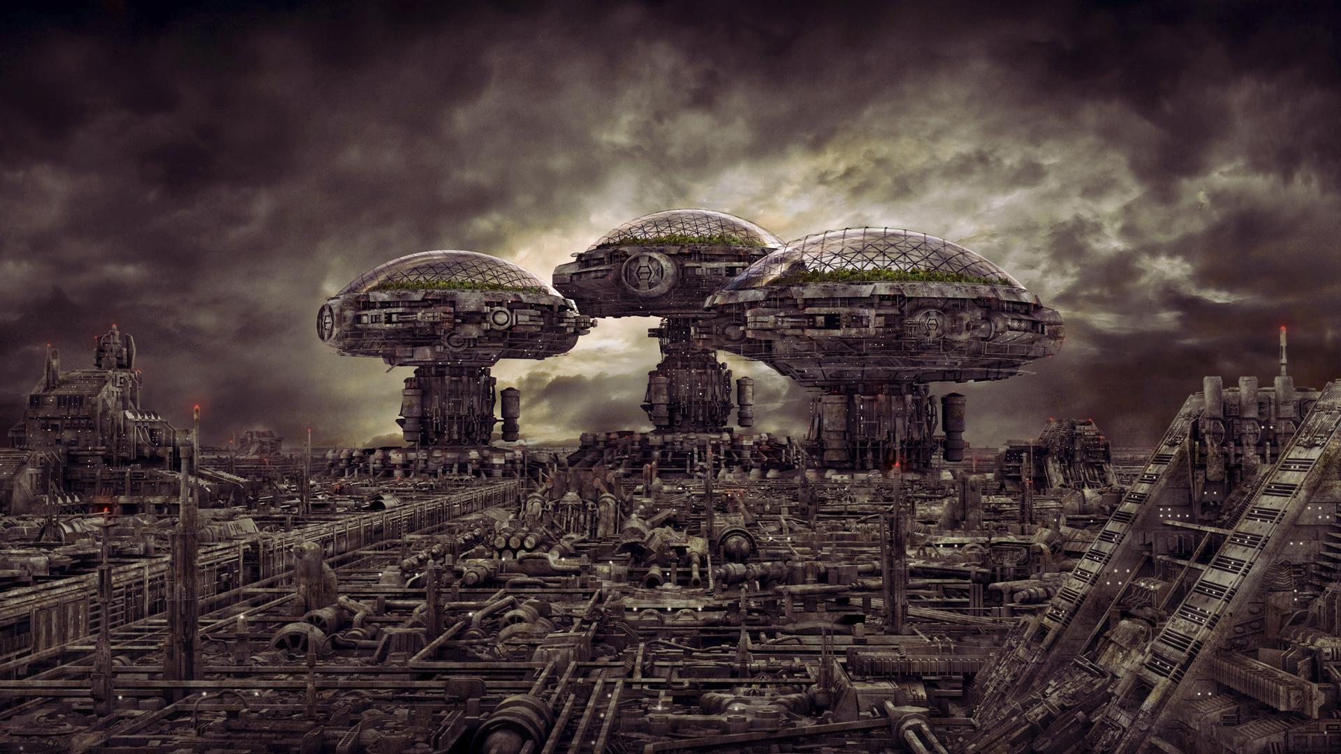1920x1080 scrap metal HD wallpaper, background