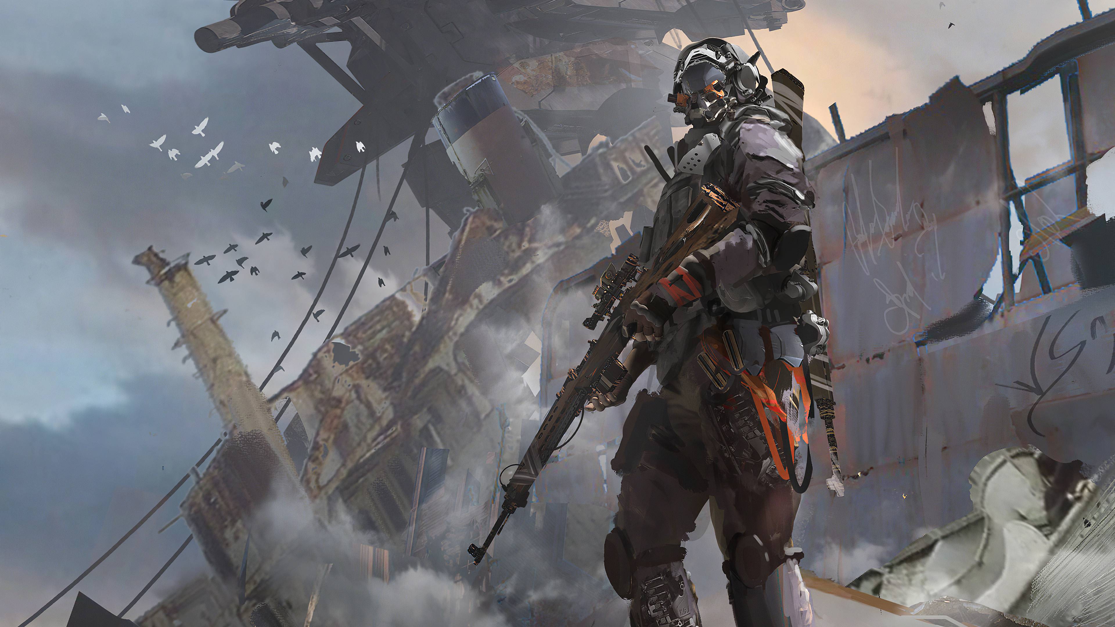 3840x2160 Scrap Metal, HD Artist, 4k Wallpaper, Image, Background, Photo and Picture