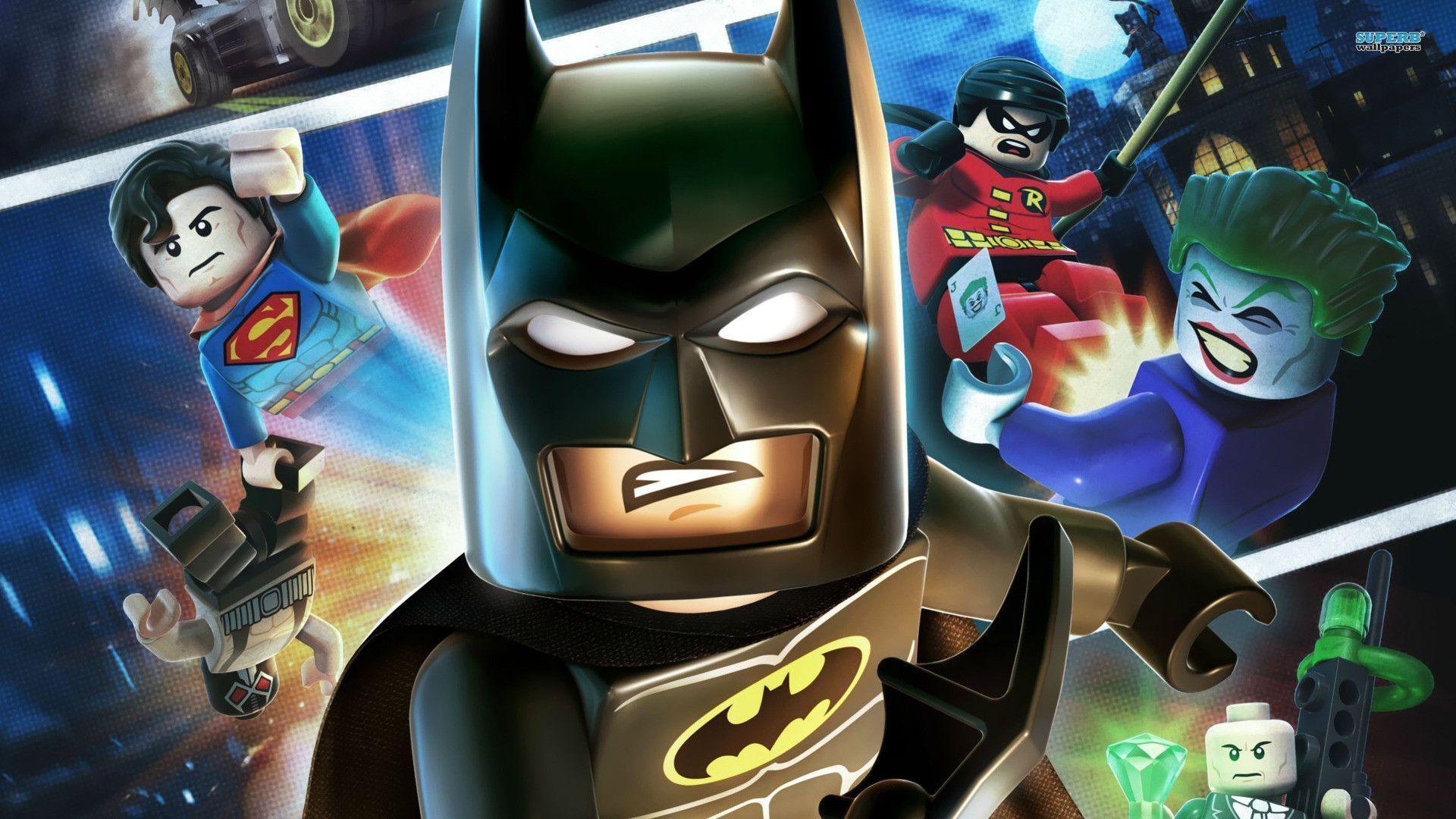 1920x1080 Lego Superheroes Wallpaper