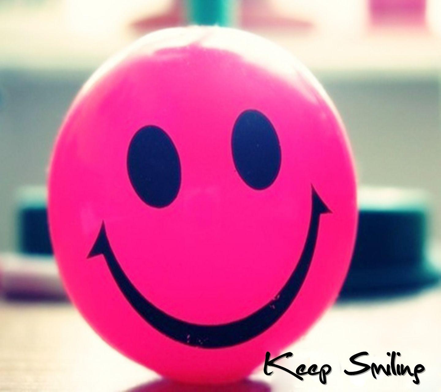 1440x1280 Always Smile Wallpaper
