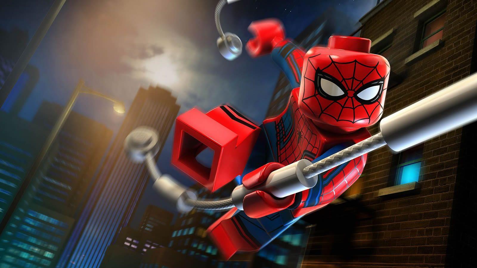 1600x900 Wallpaper spiderman character pack is free for lego marvel avengers