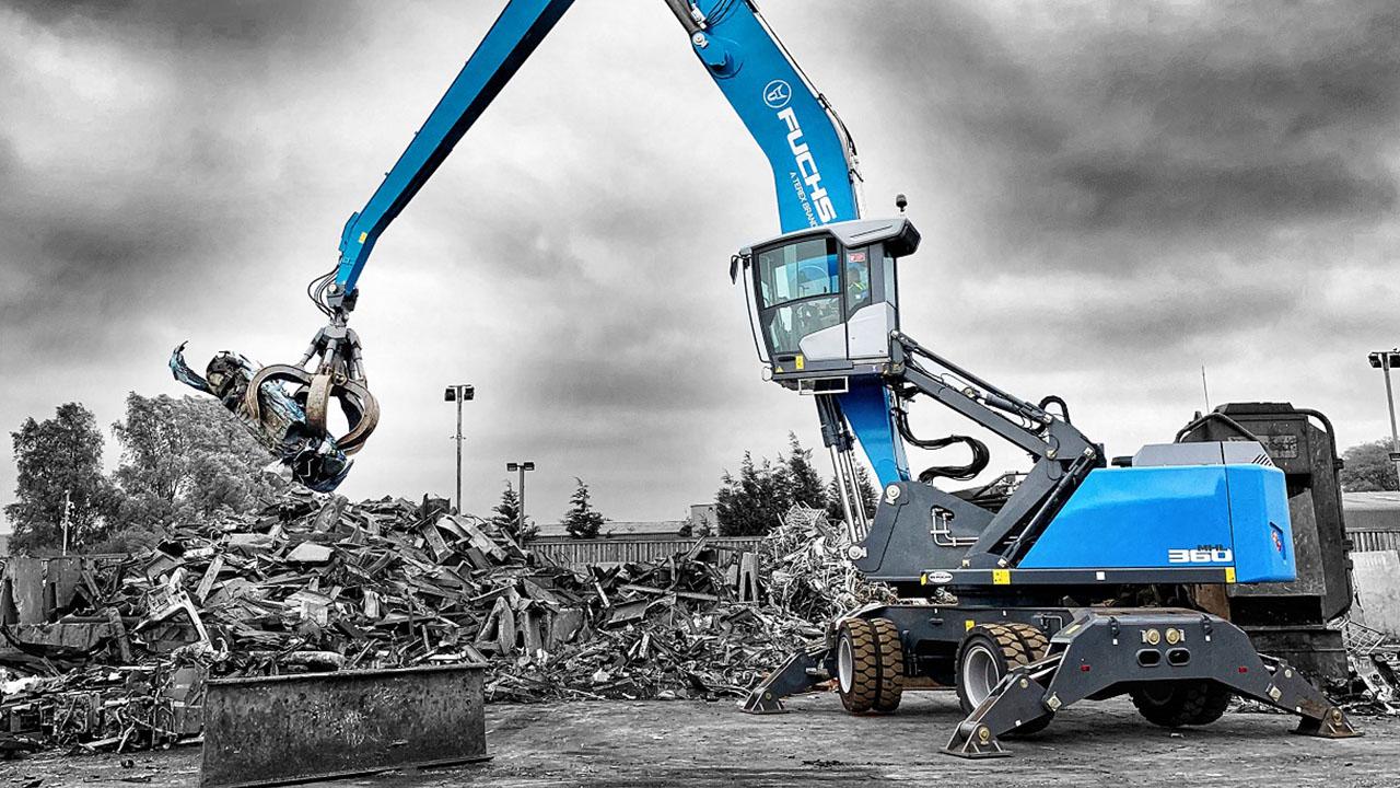 1280x720 I. J. Kayes Scrap Metal Ltd. are blown away by the performance of The Fuchs' MHL360 F