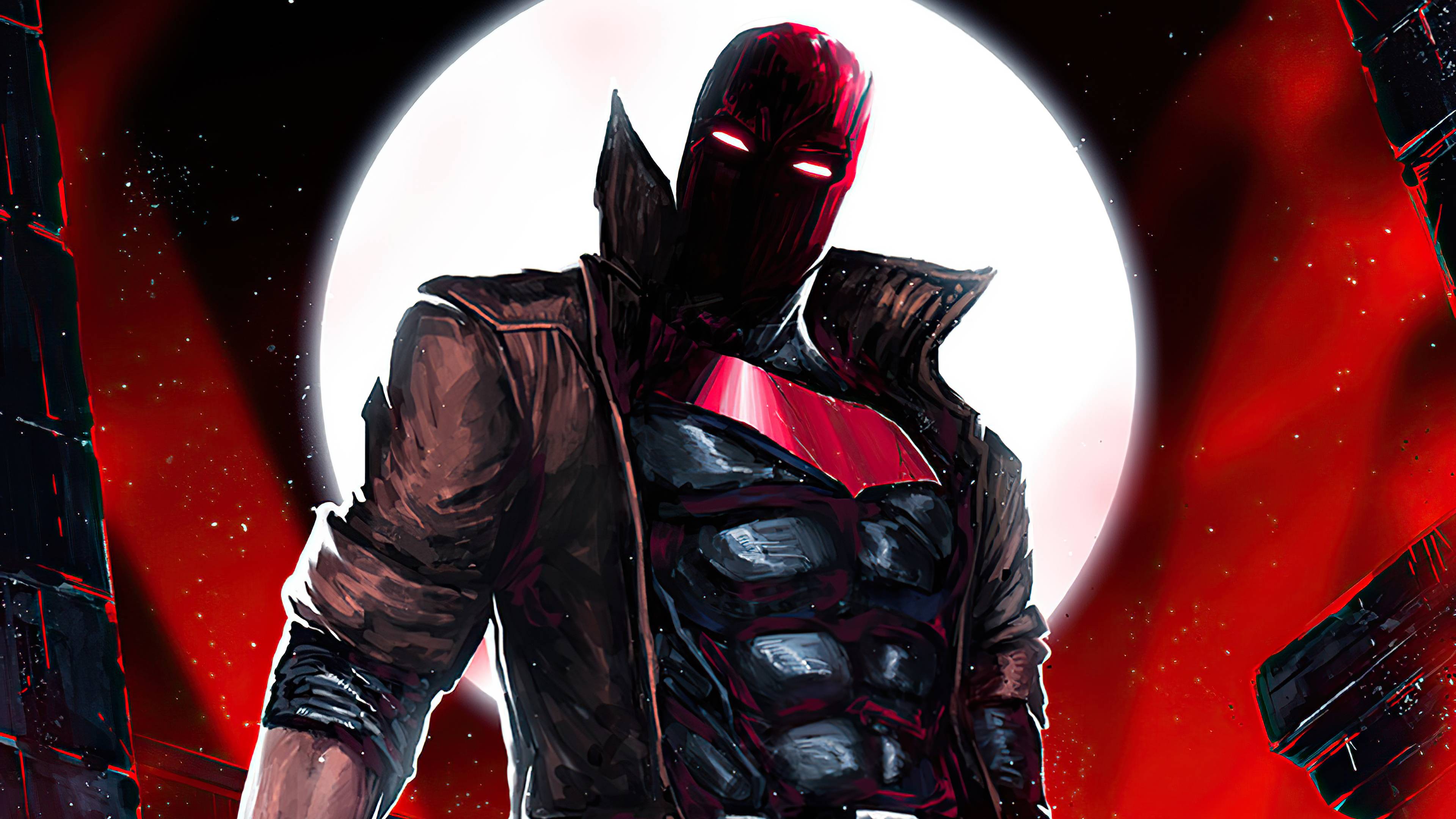 3840x2160 Red Hood With Guns 4k, HD Superheroes, 4k Wallpaper, Image, Background, Photo and Picture