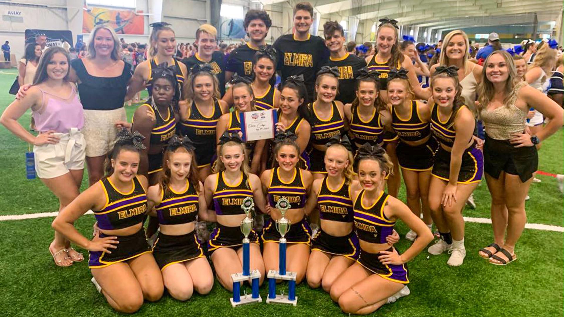 1920x1080 Elmira Cheer Team Earns Gold Paid Bid To 2023 NCA College Nationals College Athletics