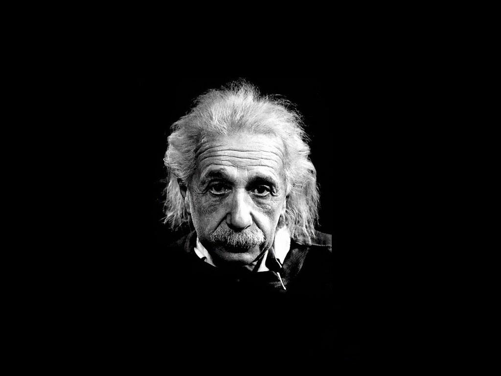 1024x768 Albert Einstein Wallpaper