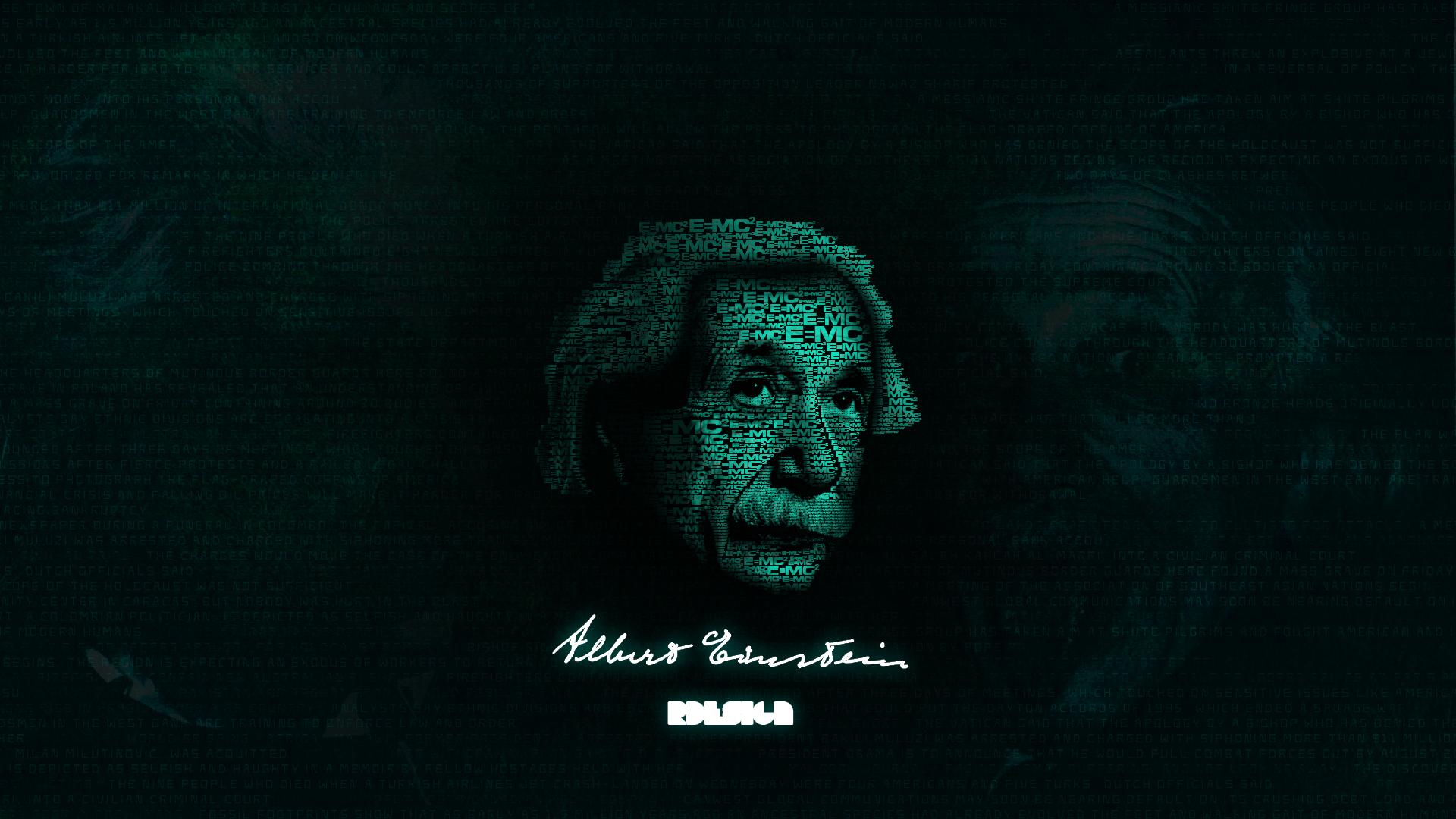 1920x1080 Albert Einstein Wallpaper