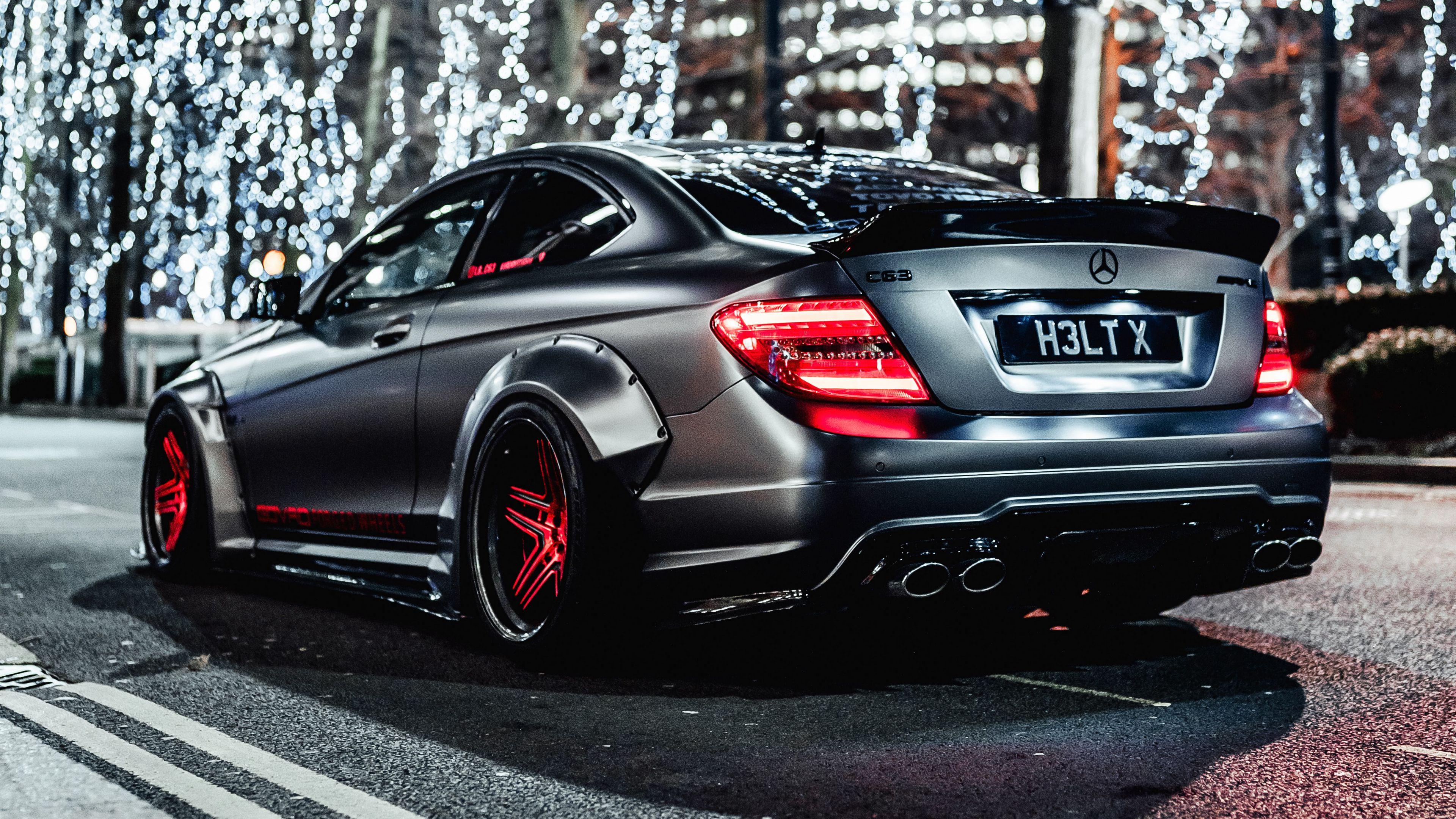 3840x2160 Mercedes Benz C63 AMG Wallpaper