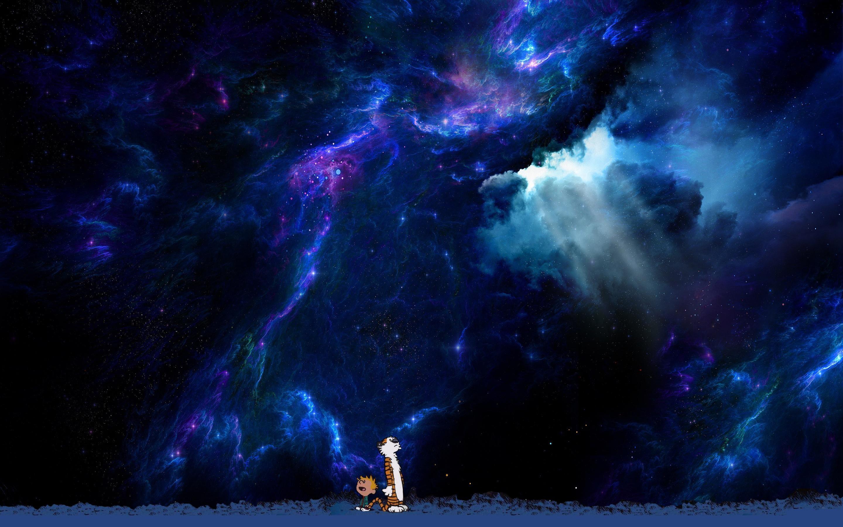 2880x1800 Calvin and Hobbes Wallpaper Space