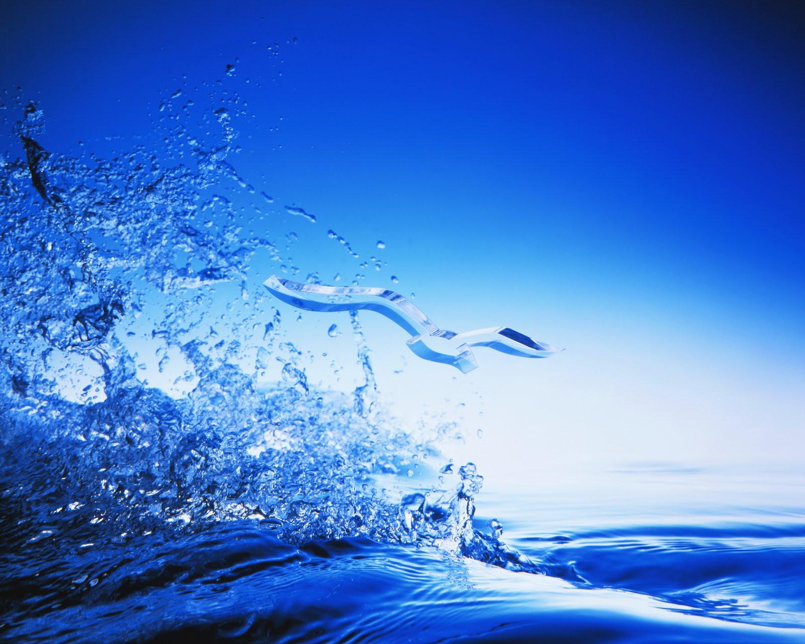 1600x1280 Black Water Wallpaper
