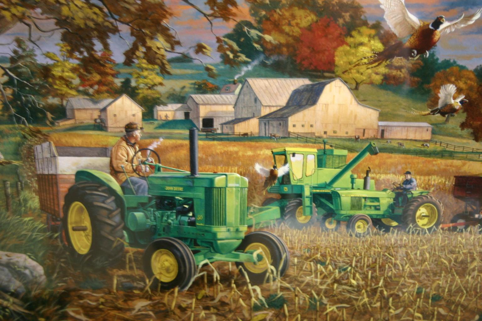 John Deere Farm Wallpapers - Top Free John Deere Farm Backgrounds ...