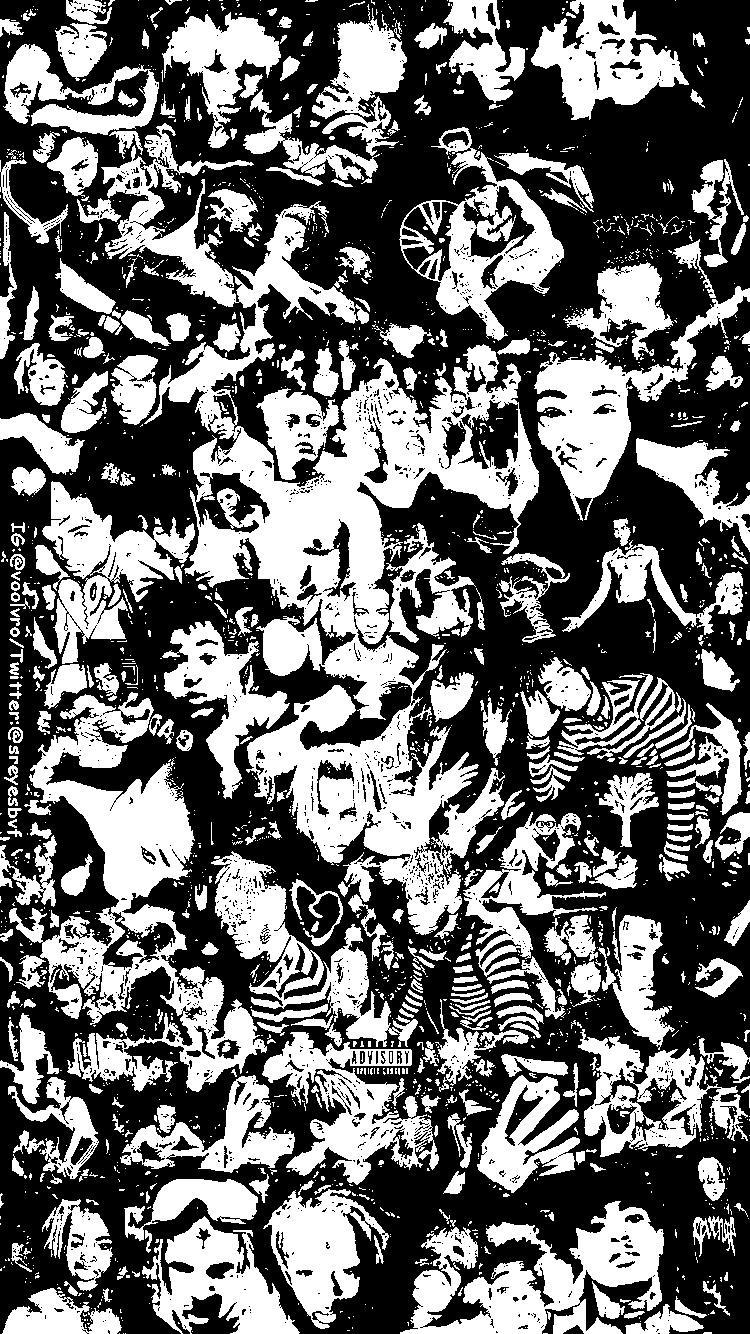 750x1334 XXXTentacion Skins Wallpaper